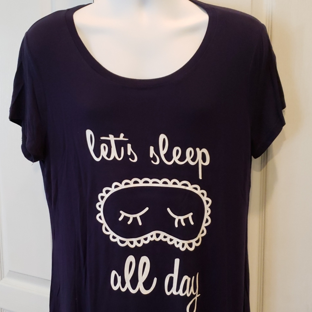 Maxmoda Size L Blue and White Knee Length